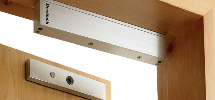 Magnetic lock installation Charter Oak